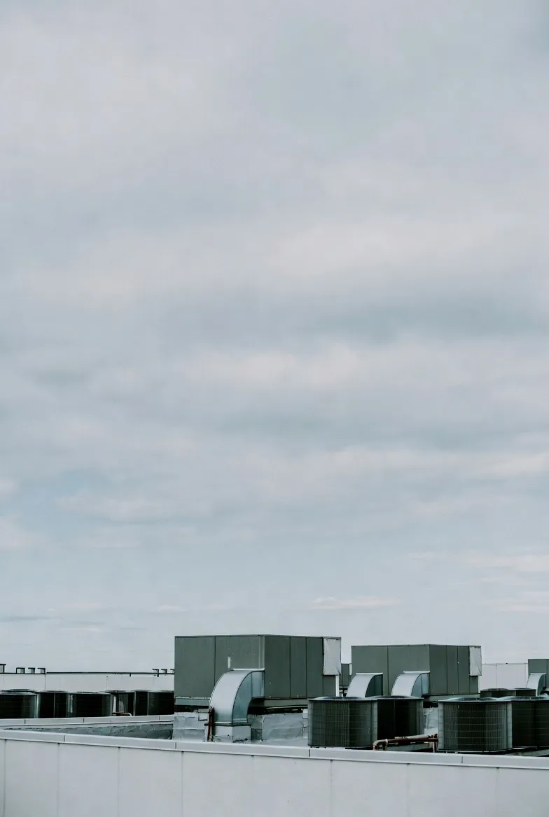 Rooftop HVAC and electrical equipment maintenance